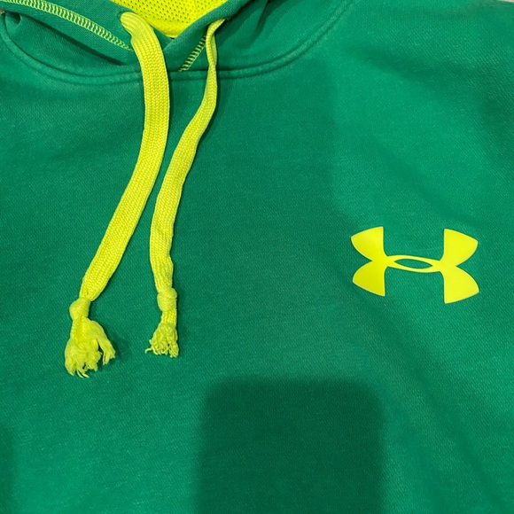 Green Under Armour Hoodie - Picture 2 of 3